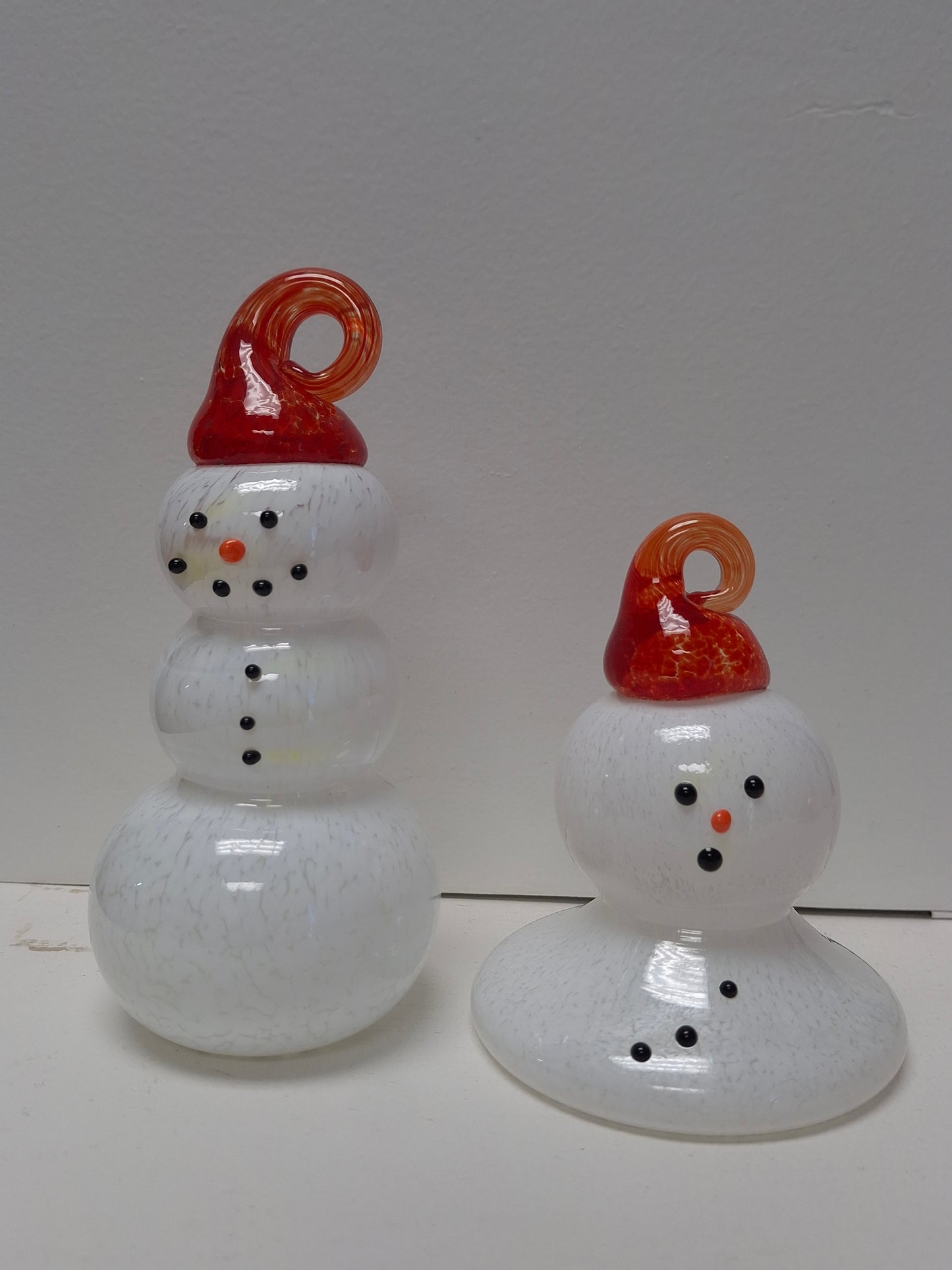 Upright Snowman ornaments
